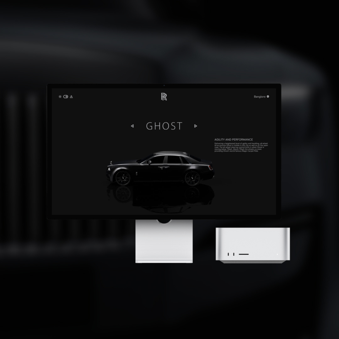 Rolls-Royce Ghost – Digital Experience Concept 3dart 3dmodeling automotivedesign carui dribbble luxury rollsroyce uidesign uxdesign