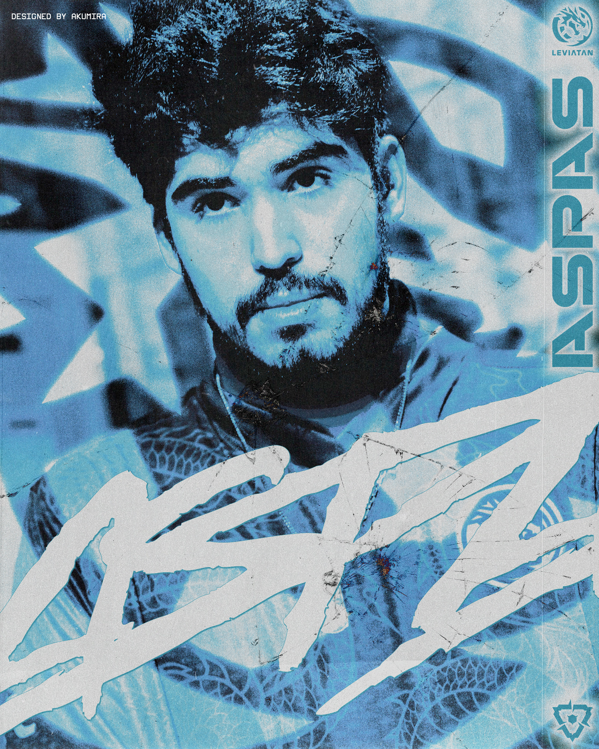 aspas Poster Design - VALORANT art esport esports gaming graphic design illustrator inspire photoshop poster