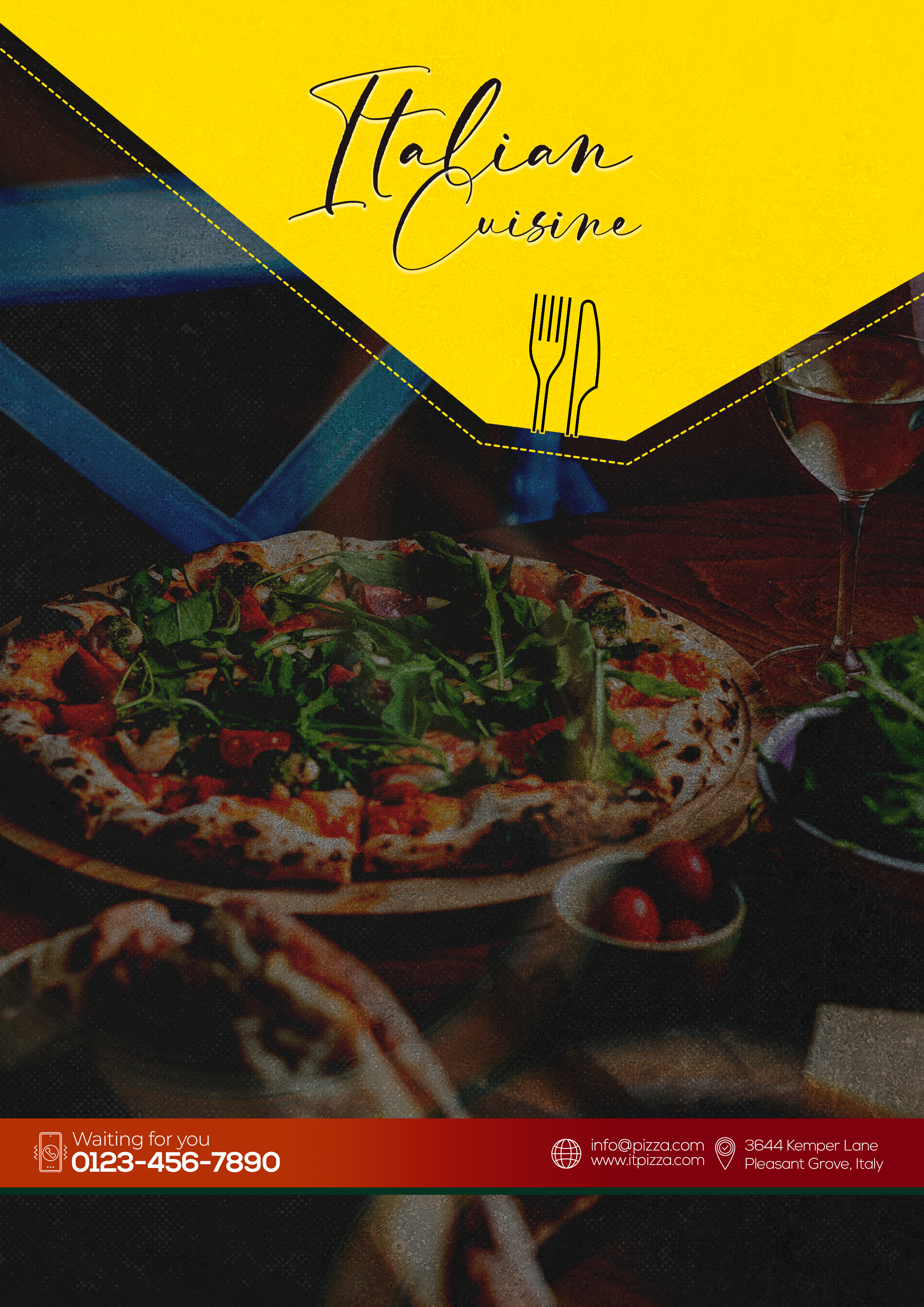 Italian Cuisine Restaurant Menu Design adobephotoshop branding cuisine menu design food menu design food menus graphic design illustration italian cuisine photoshop restaurant menu design