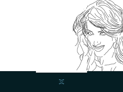 Portrait Practice_ Shruti Haasan_ In Lines_15 illustration