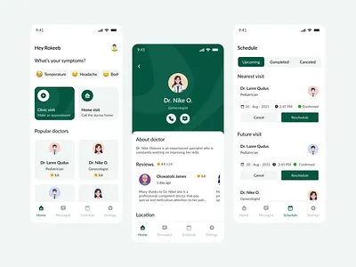 Book doctor appointments book appointments design doctor healthtech medical product design ui uiux ux