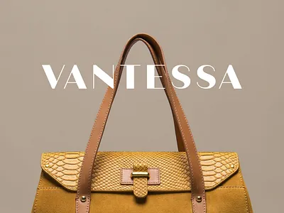 VANTESSA | BRAND IDENTITY brand identity branding graphic design hand bag brand logo logo design luxury brand identity