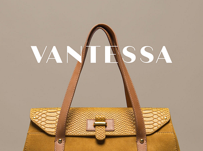 VANTESSA | BRAND IDENTITY brand identity branding graphic design hand bag brand logo logo design luxury brand identity