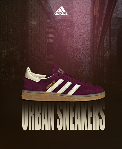 Adidas Samba Sneakers Banner Design 3d adidas adidas ads adidas branding adidas sneakers ads banner banner ads brand visual identity branding ecommerce web design graphic design sneaker ads ui web banner ads website design