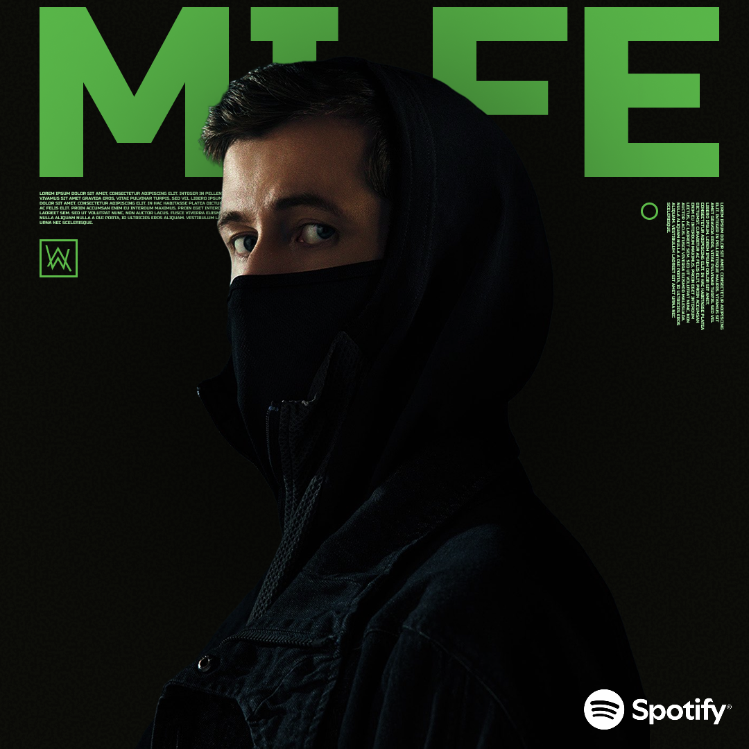 Art Work For Alan Walker x Frank Miami digital art graphic design ui