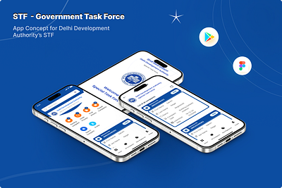 DDA STF – Grievance Redressal App UI/UX Design app app design color dribbble figma government app graphic design mobile playstore tumbnail ui uiux ux web webdesign website