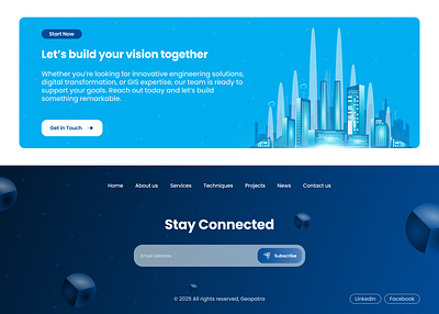Contact Section ui