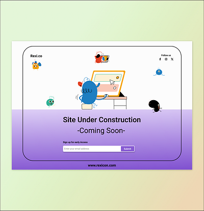 #DailyUI #Day48 #ComingSoon #DailyChallenge comingsoon dailychallenge dailyui day48