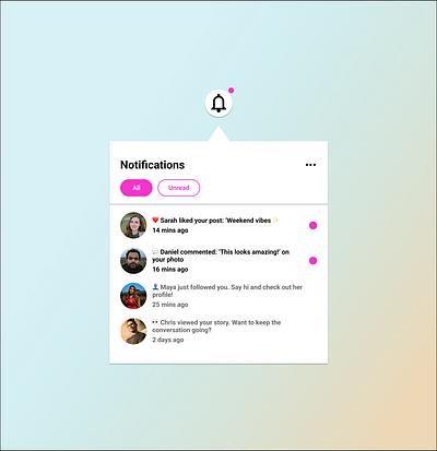 #DailyUI #day49 #Notification dailyui day49 notification