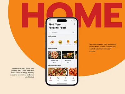Restaurant Pizza Order Delivery Mobile App UI/UX Design animation app design appdesign appui branding deliveryapp design dribbbleshowcase food app ui design foodapp fooddeliveryapp graphic design istie iftear landing page mobile app design mobileappdesign pizzaapp productdesign ui website