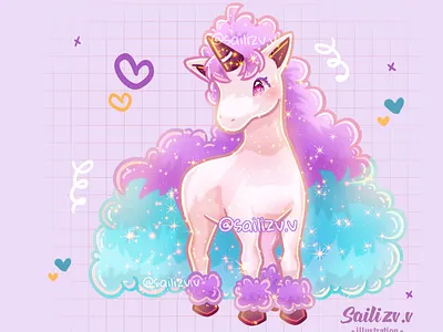 Fanart Art by sailizv.v adorable adorable lovely artwork concept creative cute art design digitalart illustration