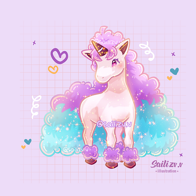 Fanart Art by sailizv.v adorable adorable lovely artwork concept creative cute art design digitalart illustration
