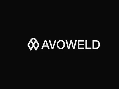 Avoweld Logo automobile logo branding car logo engineering logo logobranding logonew logotype minimalist logo modern logo visual identity