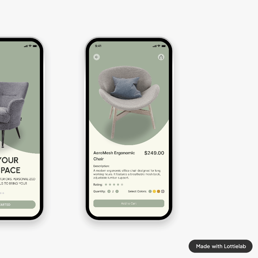 Example of Complete Mobile App Design & Development