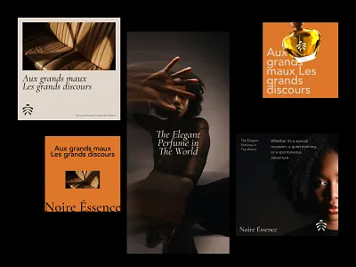 Social Media - Luxury Parfume brand brand identity branding design graphic design habito hatypo instagram logo logo design minimalist layout social media story visual identity