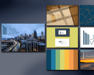 Lisa Mark Brand Development brand development branding color palette creative design entrepreneur graphic design logo marketing pacific northwest seattle