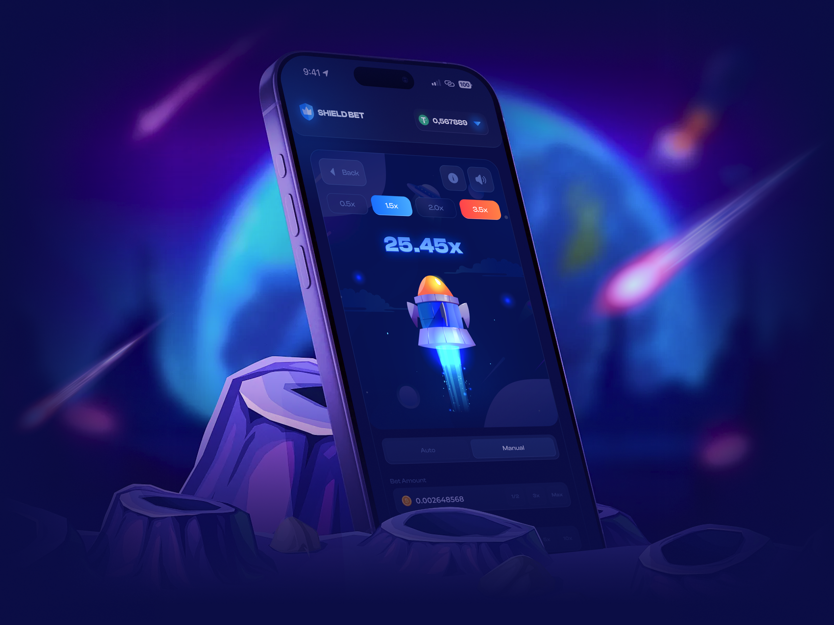 Crash game - Mobile casino app app design casino casino app casino game casino games casino mobile casino onlilne casual game crash crash game crash game design gambling games design mobile mobile app mobile casino mobile games online casino slots