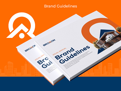 Brooon - Brand Guidelines agent book brand brand guidelines brand identity branding broker company profile graphic design home realestate
