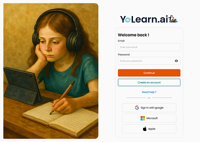 AI-Powered Learning Platform UI ui ui design user centered design user research ux uxdesign website design