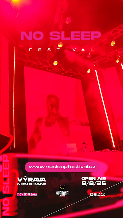 NO SLEEP FESTIVAL - PROMO VIDEO IG animation