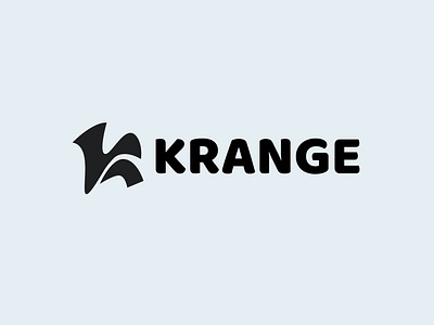 Krange Startup Business Logo agency branding business elegant illustration k k logo kk klogo letter letter k lettering logo minimal monogram rebrand startup teamographic typeface typography