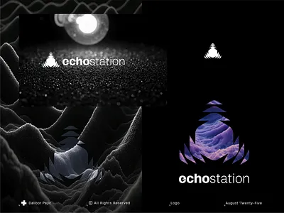 Echo Station vibe branding advertising branding business creative agency digital entrepreneur expansion graphic design growth innovation logo loud motion graphics music oscillation resonance sound startup strategy voice