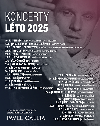 Koncerty - léto 2025 (IG 1440 X 1080)