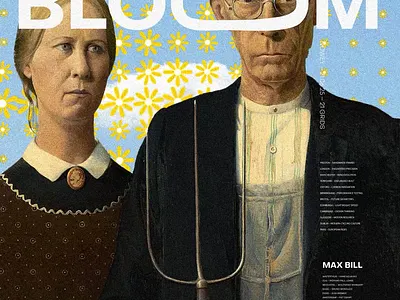 BLOOM swiss grid art bloom branding creativedesign design graphic graphic design grid illustration logo motion graphics swiss typography ui ux vector