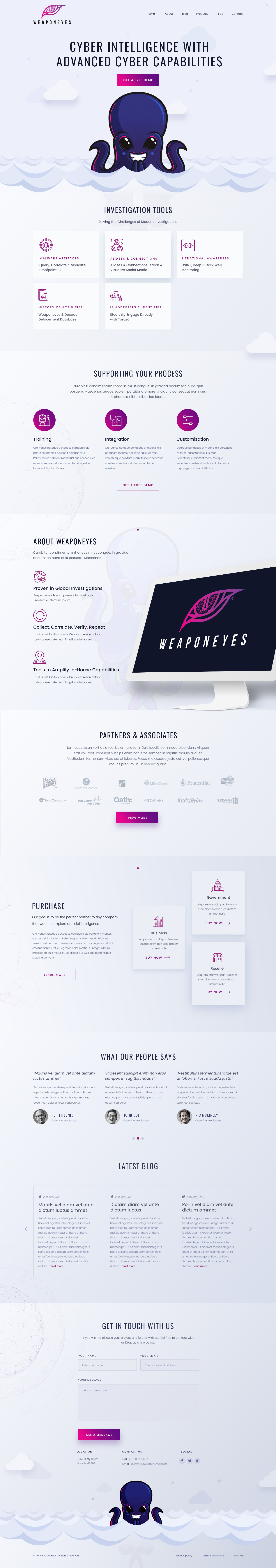 Weapon branding design illustration photoshop ui web