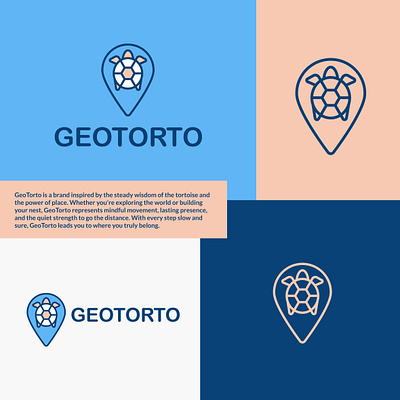 GeoTorto brand identity graphic design logo
