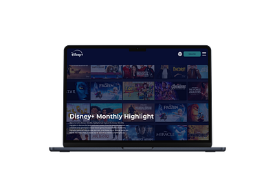 Disney plus campaign website ui ux