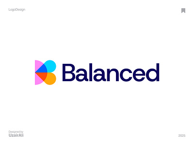 Letter B colorful and minimal logo design b logo brand identity branding colorful design graphic design letter b logo minimal modern