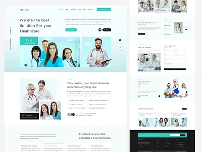 Doctor Consultation & Patient Management App UI Kit | DocFinder graphic design ui