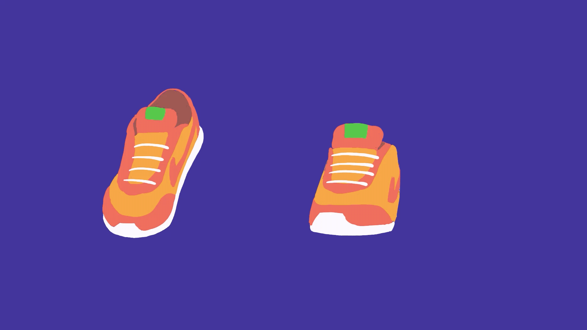 Shoes 2danimation animation celanimation dancing motion graphics shoes snickers