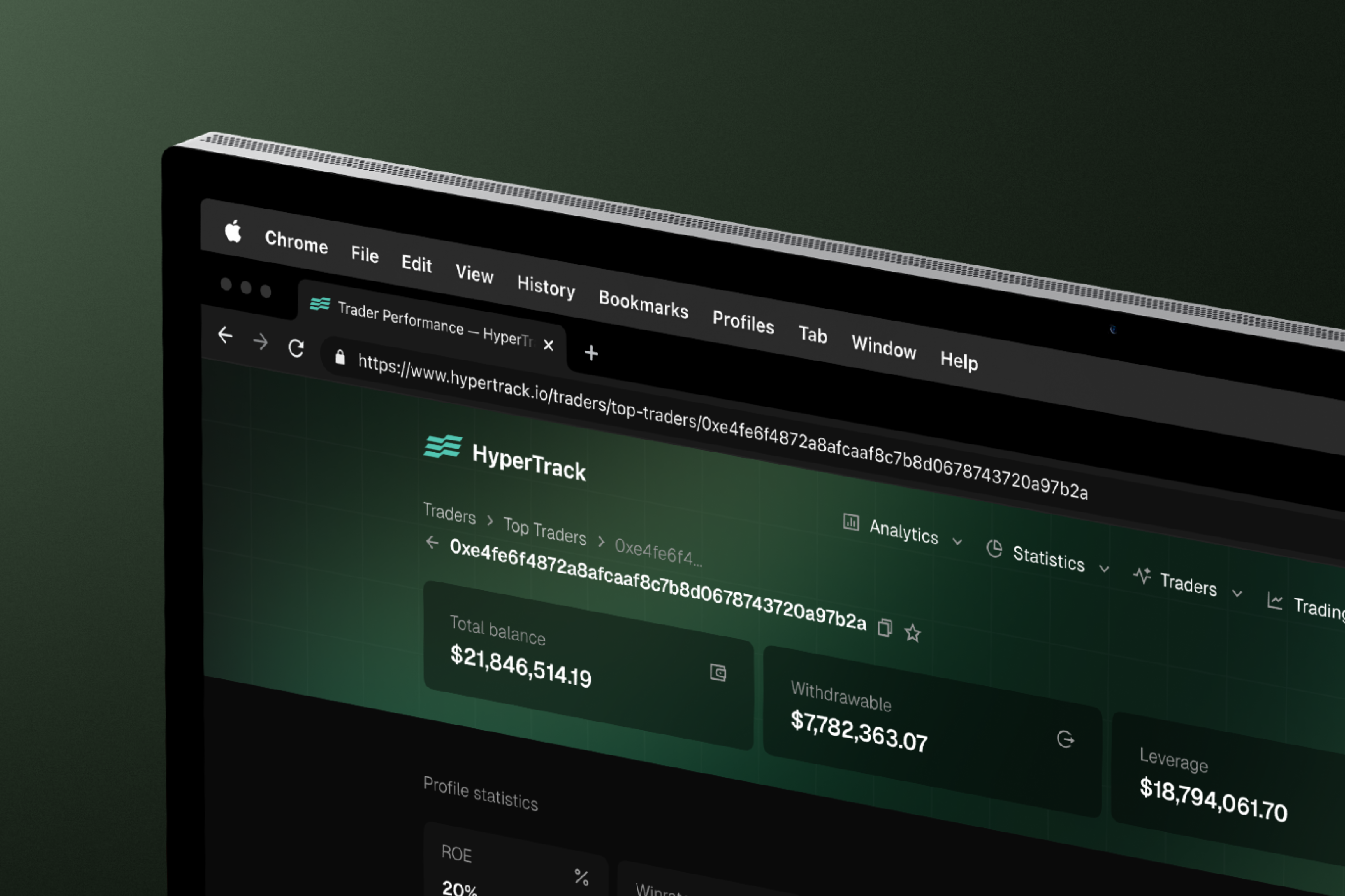Hyperliquid blockchain trading data explorer analytics app application blockchain crypto dark dashboard data finance hyperliquid tracker trader trading web3
