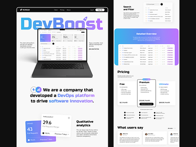 SaaS MVP Landing Page best web design creative landing pages modern website popular startup ui design ui ux web web design web interface design web ui