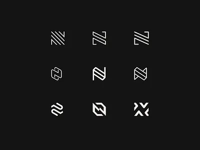Letter N • Logo design • Sketches branding agency branding studio brandmark design graphic design letter n logo design logo design sketches logo design studio logotype design n symbol design