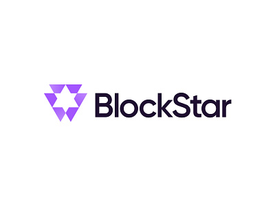 Minimal Gradient Star Logo/ Abstract Star Logo Design bold logo branding cube logo futuristic logo hexagon logo logo minimalist logo polygon logo star logo symbol