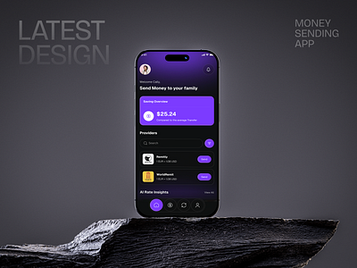 Money Transfer App - Finance design finance finance app fintech fintech app international money transfer mobile app mobile inerface money money transfer overseas send money transaction transaction history typography ui uiuxdesign ux uxdesign
