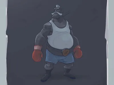 Character - Serbox 2d digital drawing characterdesign photoshop