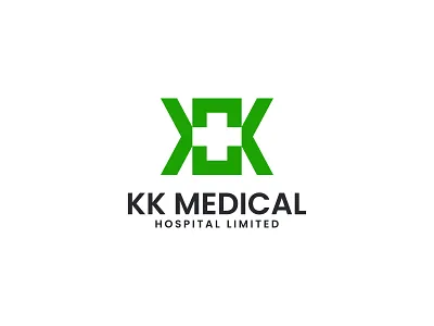 KK Medical Logo Design branding clinic custom logo design health healthcare logo hospital hospital logo k letters logo logo design mark medical medical branding type