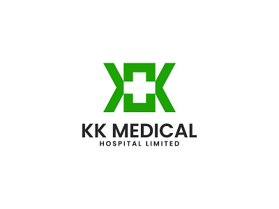 KK Medical Logo Design branding clinic custom logo design health healthcare logo hospital hospital logo k letters logo logo design mark medical medical branding type
