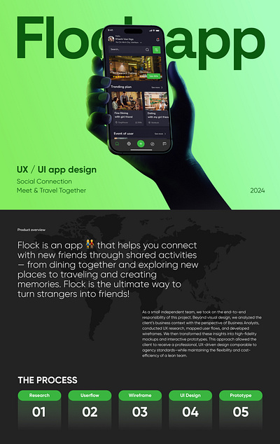 Flock – Explore. Connect. Experience. | UX/UI App app design travel app ui ui app design ui design user experience design user interface design ux design ux ui app design