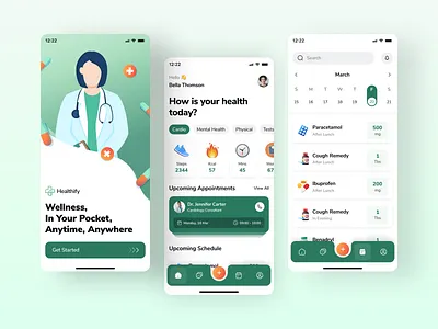 👩‍⚕️ Healthify – Intuitive Healthcare UI