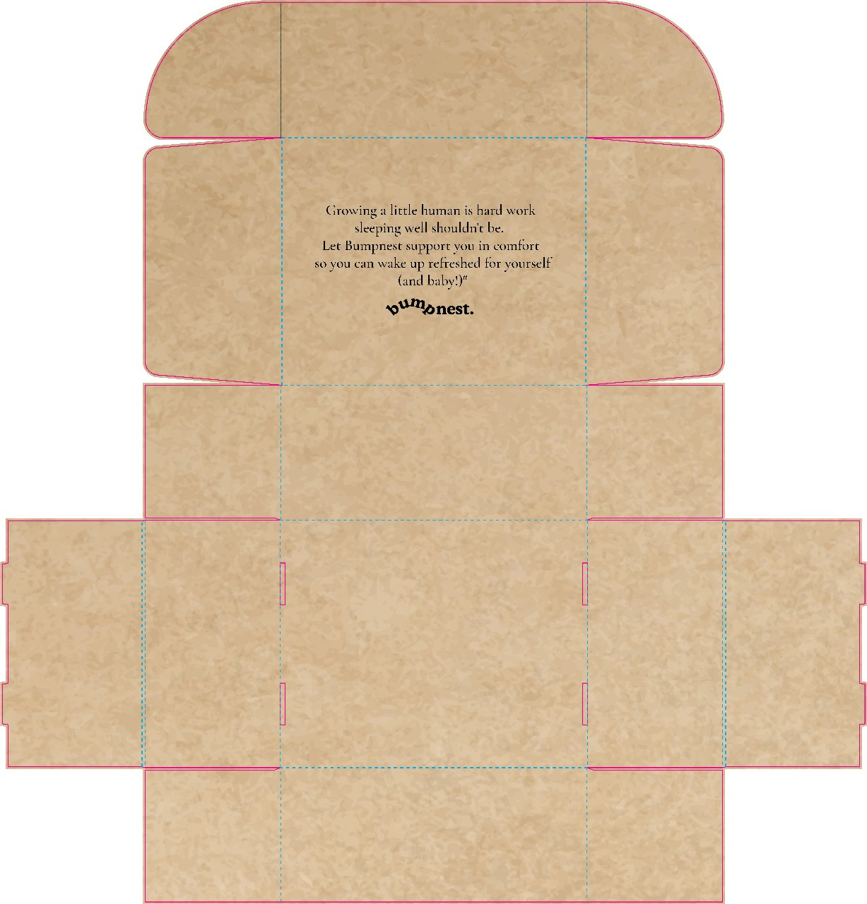 Example of Mailer Box And Thank You Card Design