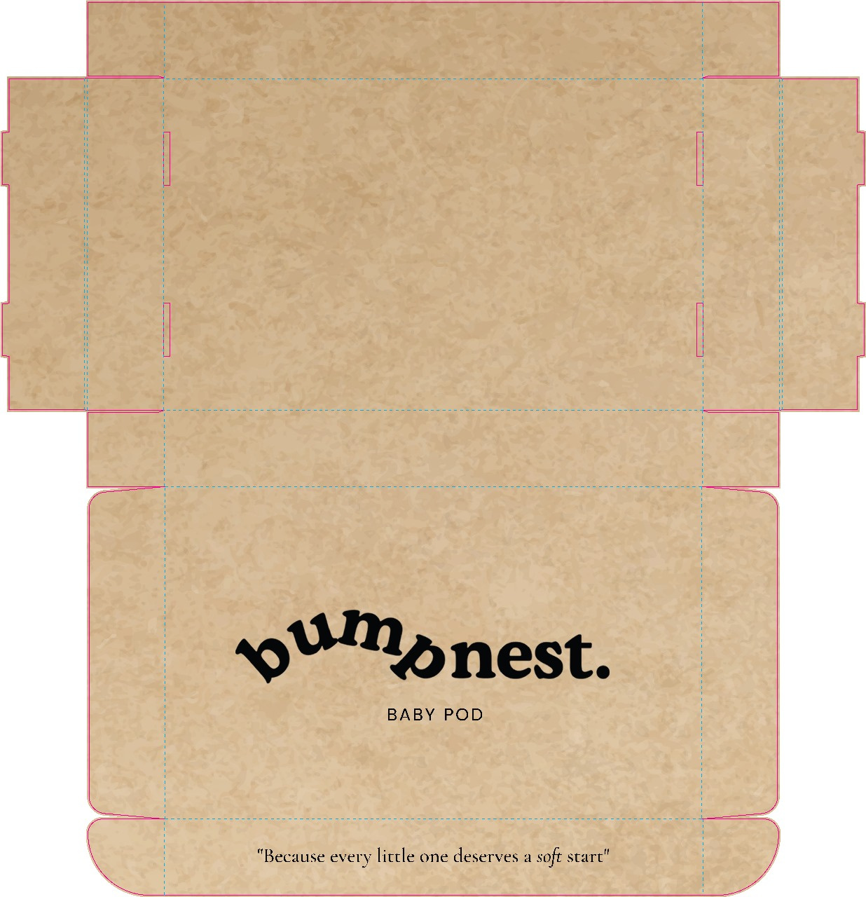 Example of Mailer Box And Thank You Card Design