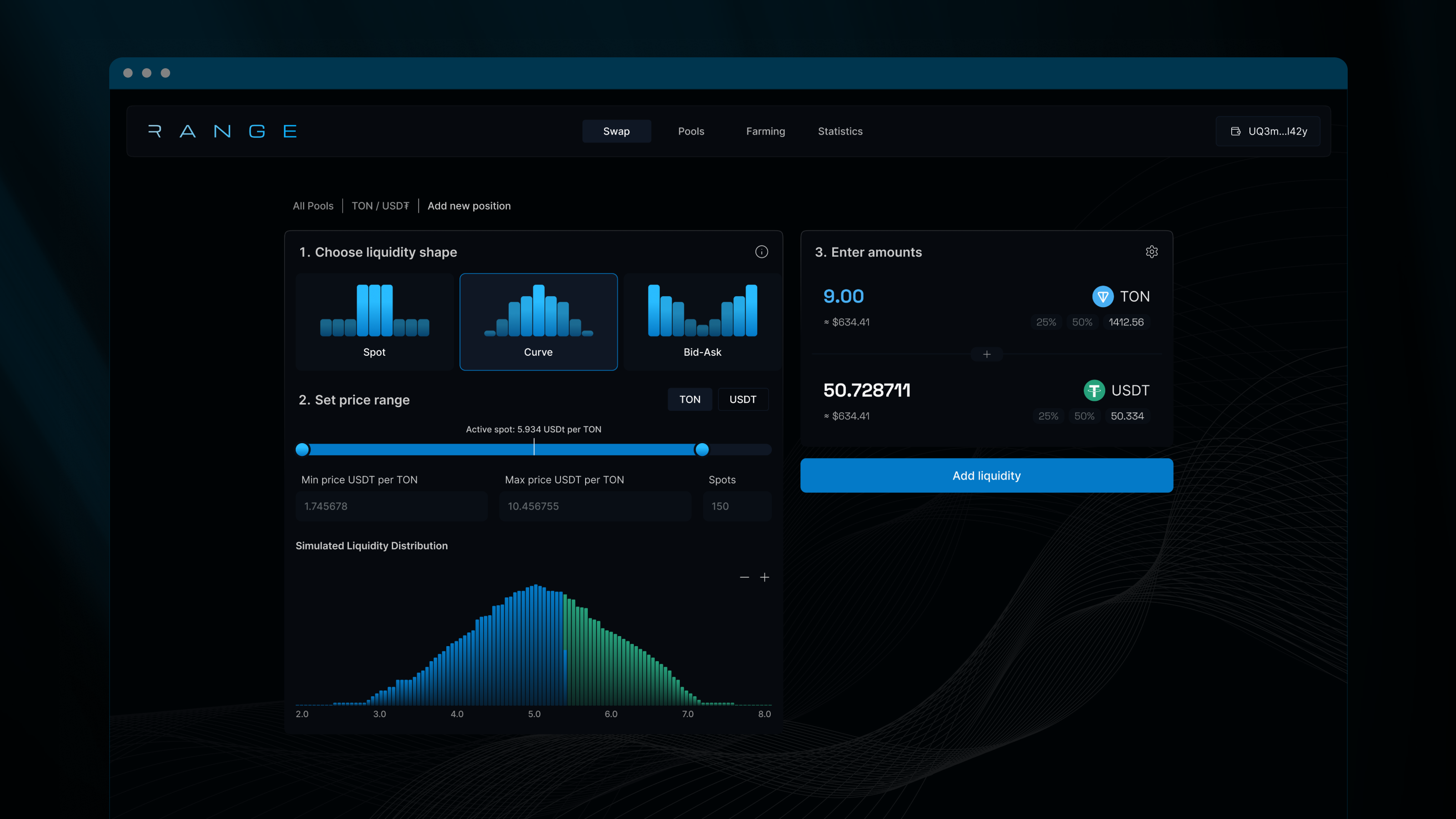 Example of Web3 UX UI Design