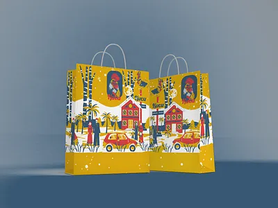 Now design for kudu rest about winter 3d branding graphic design