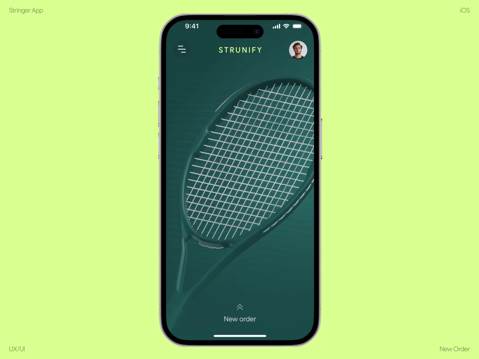 Example of Tennis App