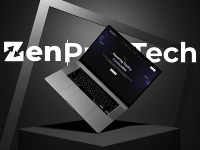 ZenProTech - Your Prop Firm Trading Partner | Fintech Website finance app ui